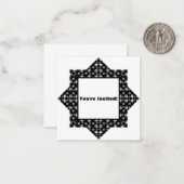 Einladung (Vorderseite/Rückseite Beispiel)