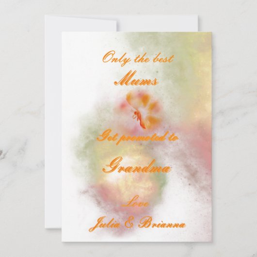 Einladung (Vorderseite)