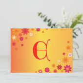 Einladung (Stehend Vorderseite)