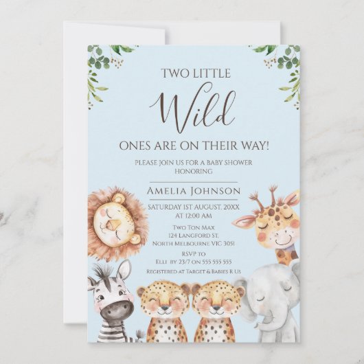 Einladung (Vorderseite)