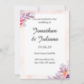 Einladung (Vorderseite)