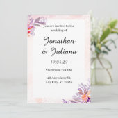 Einladung (Stehend Vorderseite)