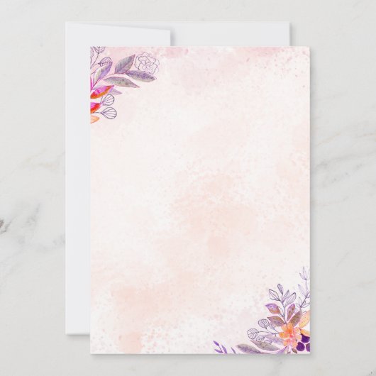 Einladung (Rückseite)