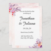 Einladung (Vorne/Hinten)