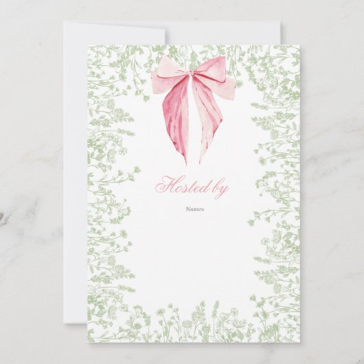 Einladung (Rückseite)