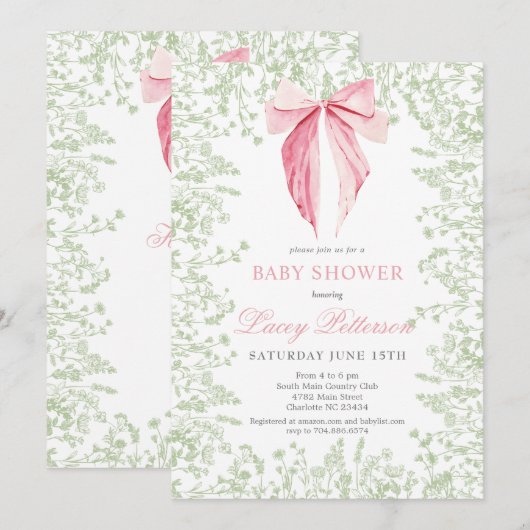 Einladung (Vorne/Hinten)