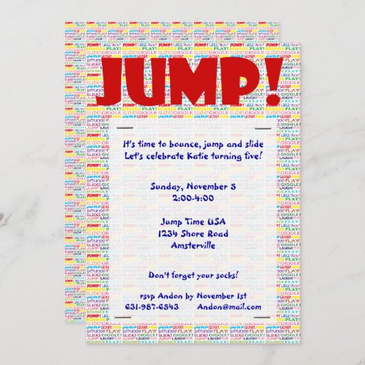 Einladung (Vorne/Hinten)