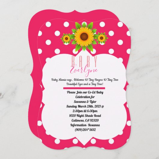 Einladung (Vorne/Hinten)