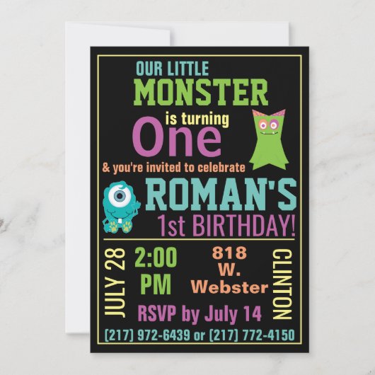 Einladung (Vorderseite)