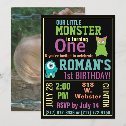 Einladung (Vorne/Hinten)