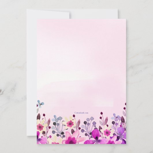 " EINLADUNG (Rückseite)