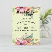 Einladung (Stehend Vorderseite)