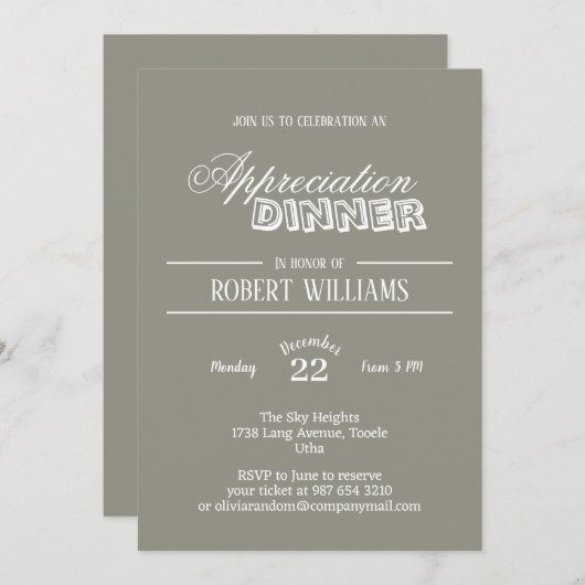 Einladung (Vorne/Hinten)