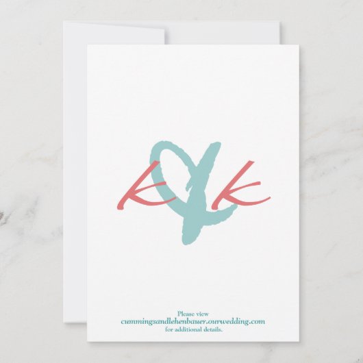 Einladung (Rückseite)