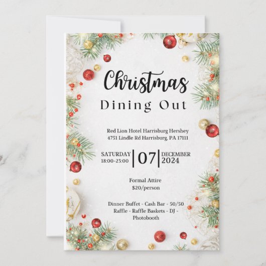 Einladung (Vorderseite)