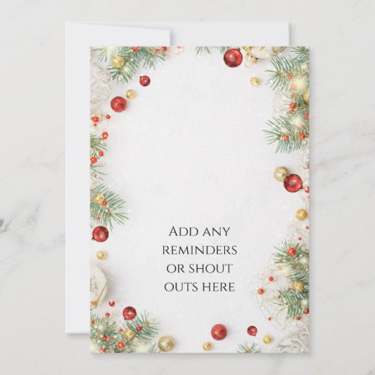 Einladung (Rückseite)