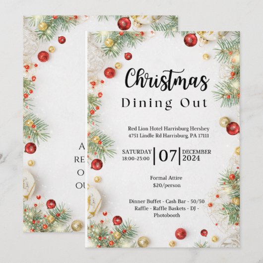 Einladung (Vorne/Hinten)