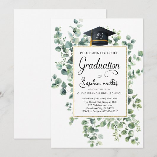 Einladung (Vorne/Hinten)