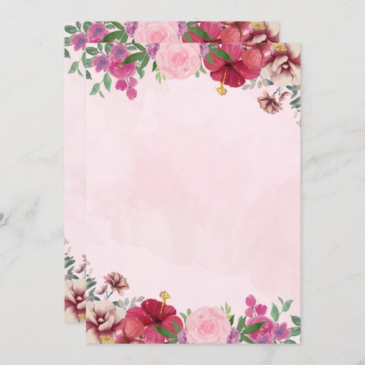 Einladung (Vorne/Hinten)