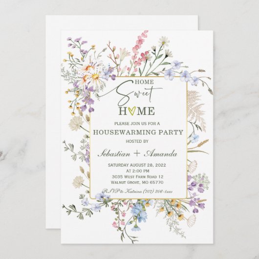 Einladung (Vorne/Hinten)