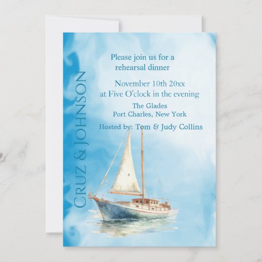 Einladung (Vorderseite)