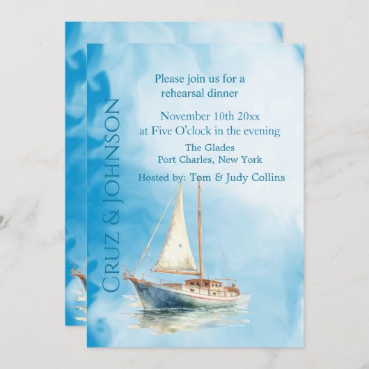 Einladung (Vorne/Hinten)