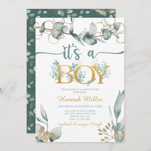 Einladung (Vorne/Hinten)