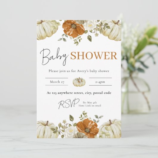 Einladung (Stehend Vorderseite)