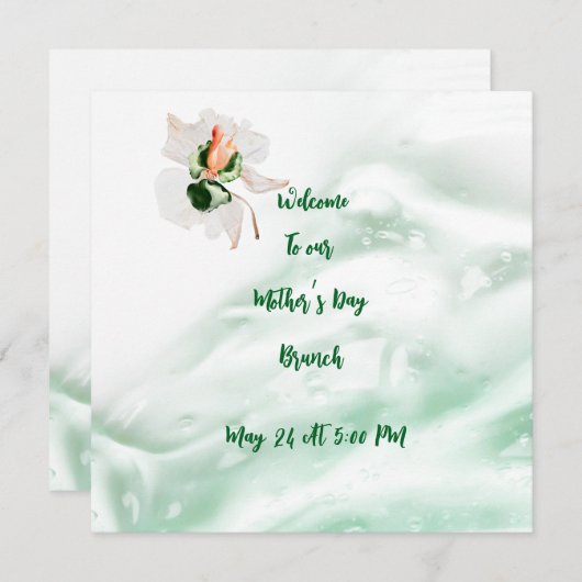 Einladung (Vorne/Hinten)