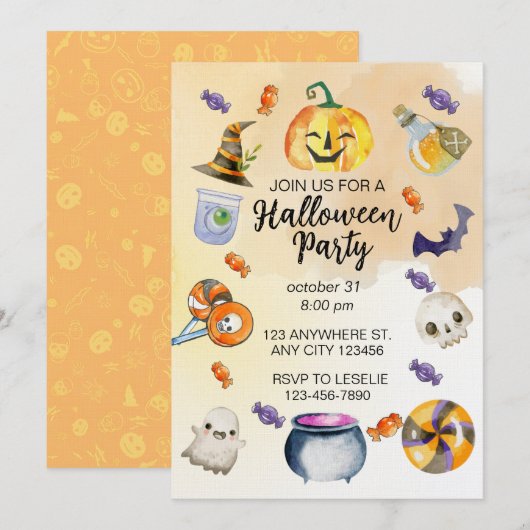 Einladung (Vorne/Hinten)