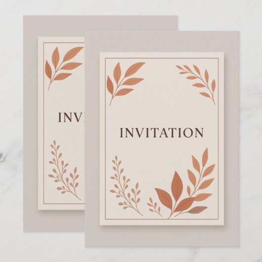 EINLADUNG (Vorne/Hinten)