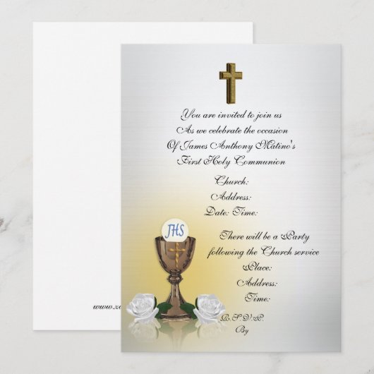 Einladung (Vorne/Hinten)