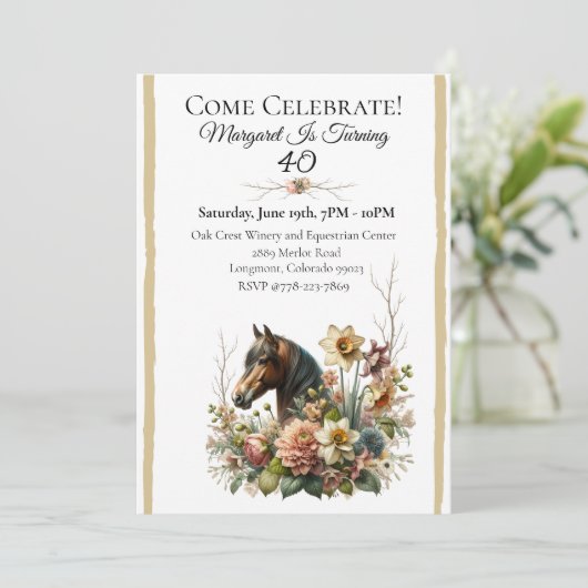 Einladung (Stehend Vorderseite)