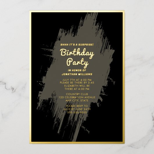 Einladung (Vorderseite)