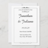 Einladung (Vorderseite)