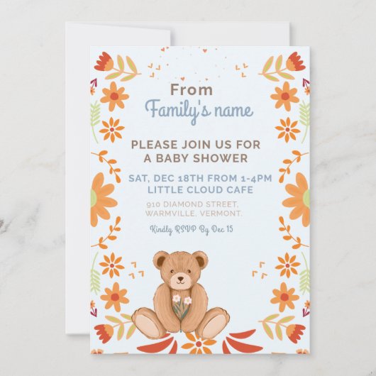 Einladung (Vorderseite)