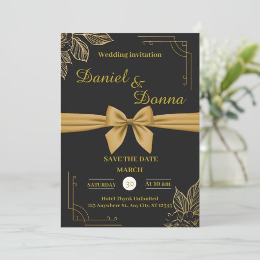 Einladung (Stehend Vorderseite)