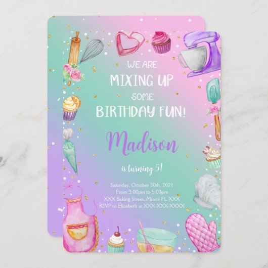 Einladung (Vorne/Hinten)