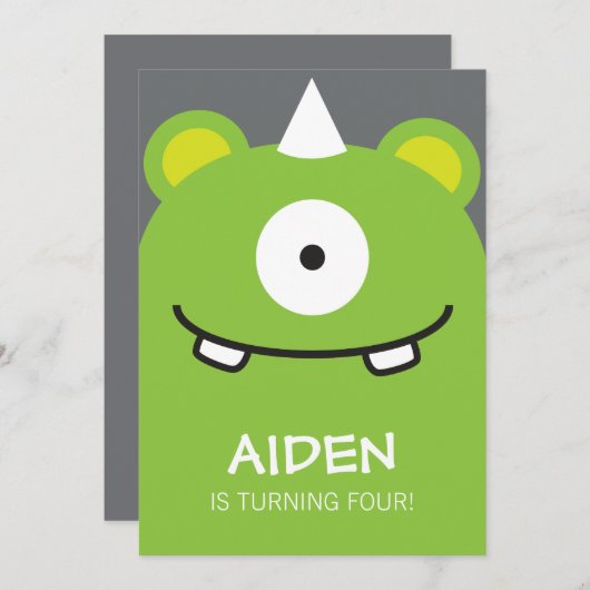 Einladung (Vorne/Hinten)