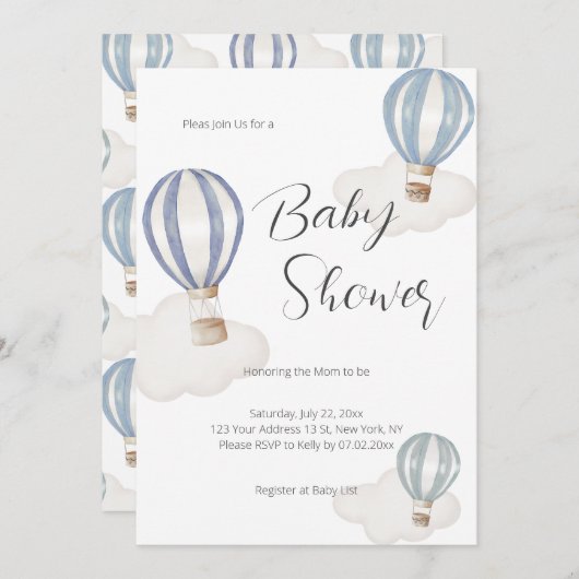 Einladung (Vorne/Hinten)