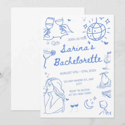 Einladung (Vorne/Hinten)