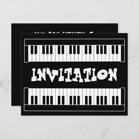 Einladung (Vorne/Hinten)