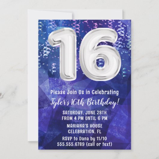 Einladung (Vorderseite)