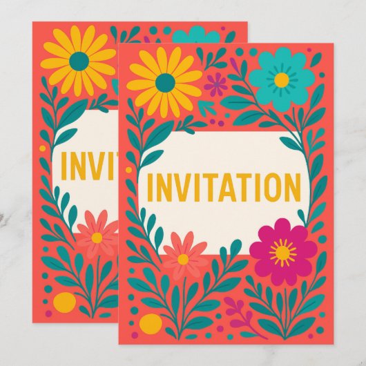 Einladung (Vorne/Hinten)