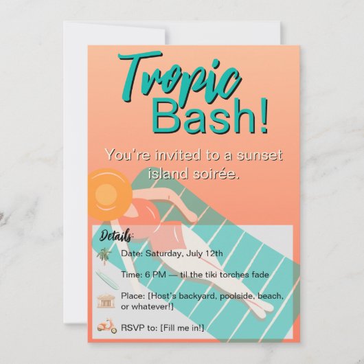 Einladung (Vorderseite)