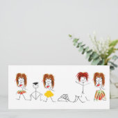 Einladung (Stehend Vorderseite)