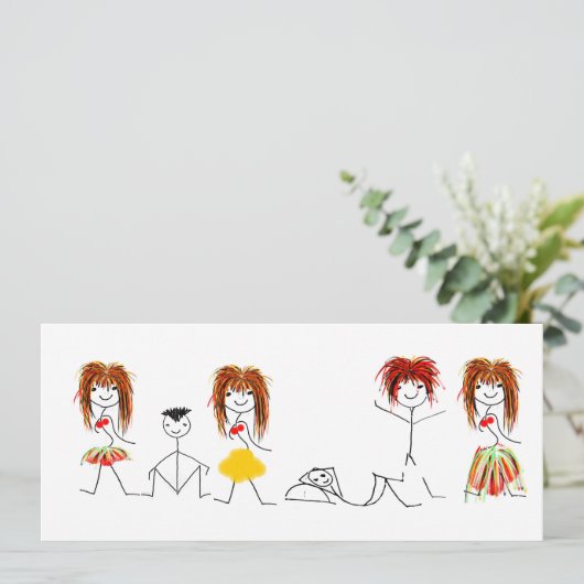 Einladung (Stehend Vorderseite)