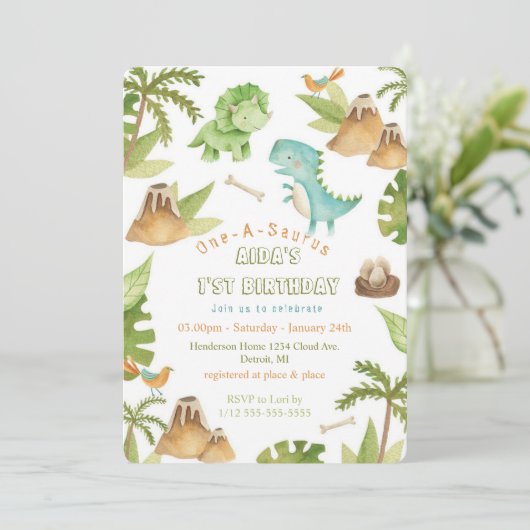 Einladung (Stehend Vorderseite)