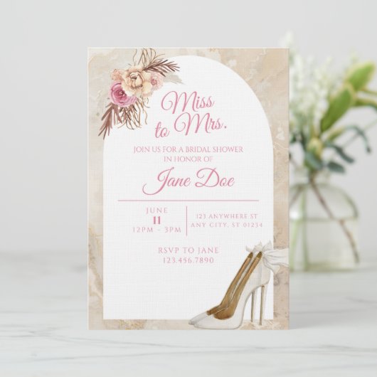 Einladung (Stehend Vorderseite)