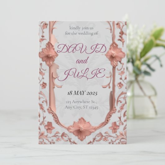 EINLADUNG (Stehend Vorderseite)